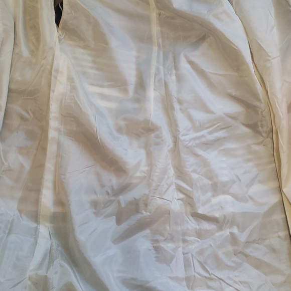 vintage Striped blue sleeveless Long vest - Picture 4 of 13